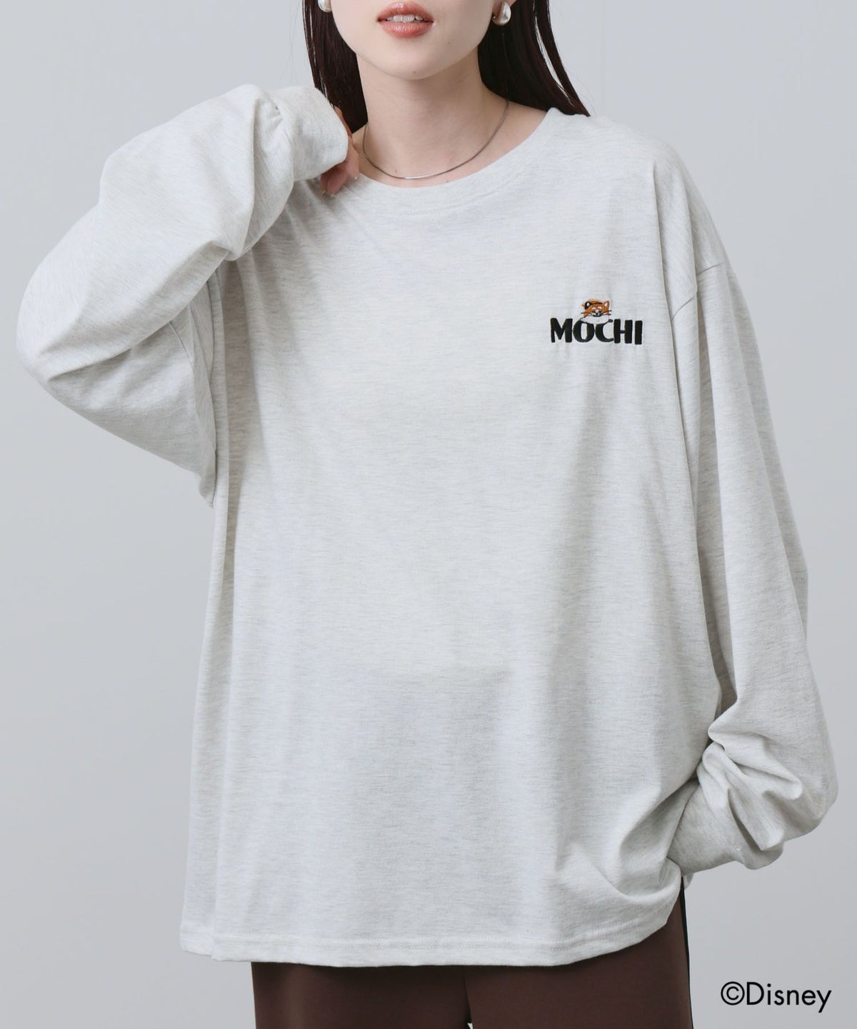 Disney 『ベイマックス』 / 刺繍長袖Tシャツ メンズ