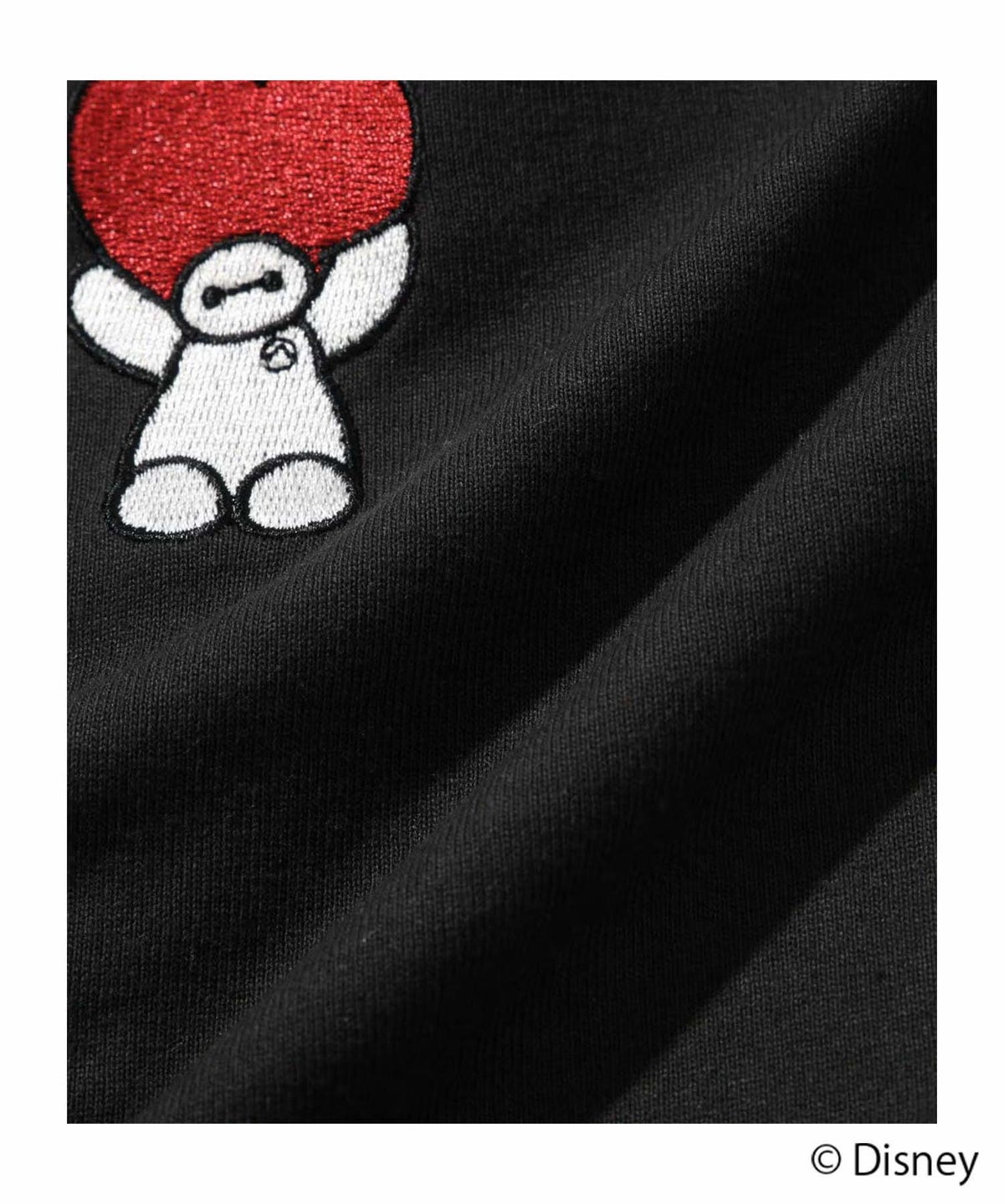 Disney 『ベイマックス』 / 刺繍長袖Tシャツ メンズ