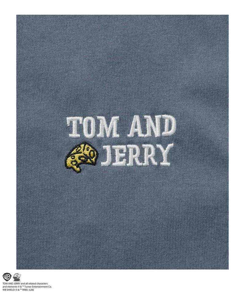 Tom and Jerry 刺繍長袖Tシャツ メンズ商品画像-9