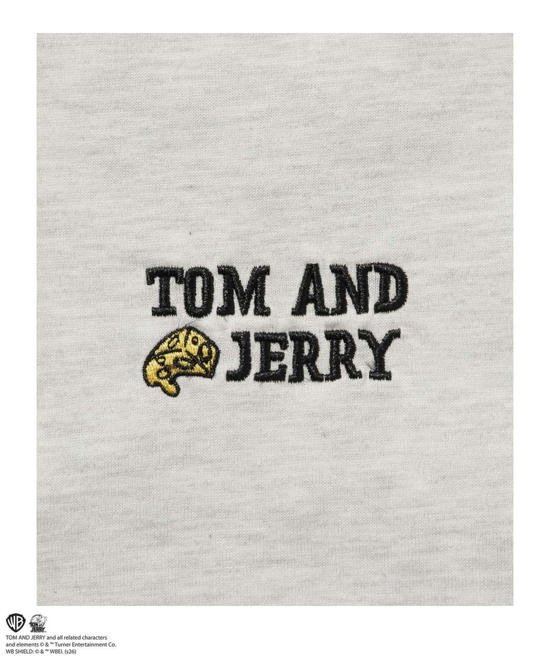 Tom and Jerry 刺繍長袖Tシャツ メンズ商品画像-10