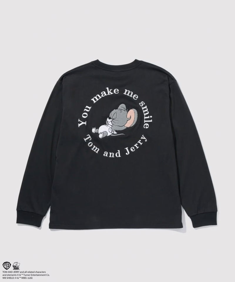 Tom and Jerry 刺繍長袖Tシャツ メンズ商品画像-25