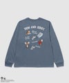 Tom and Jerry 刺繍長袖Tシャツ メンズ商品サムネイル-26