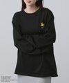PEANUTS SNOOPY 刺繍長袖Tシャツ メンズ商品サムネイル-3