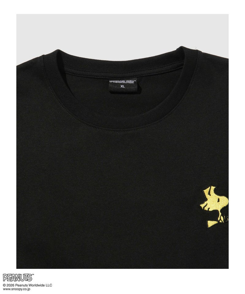 PEANUTS SNOOPY 刺繍長袖Tシャツ メンズ商品画像-4