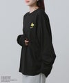 PEANUTS SNOOPY 刺繍長袖Tシャツ メンズ商品サムネイル-4