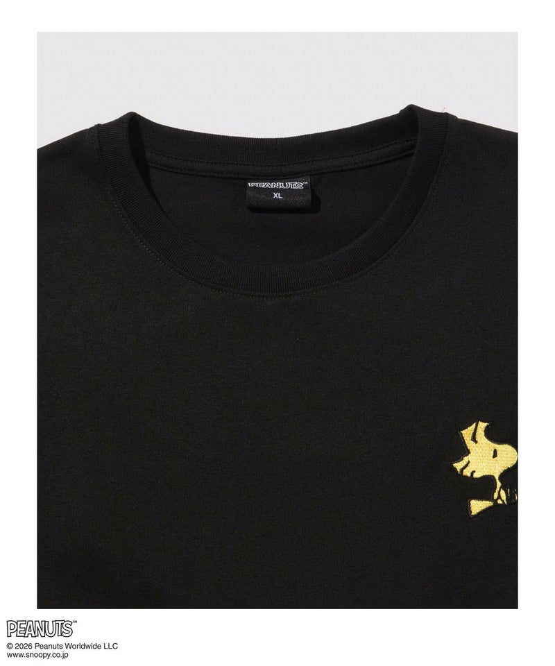 PEANUTS SNOOPY 刺繍長袖Tシャツ メンズ商品画像-18