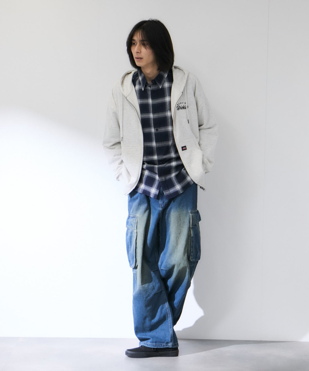GENUINE Dickies ジップパーカー メンズ