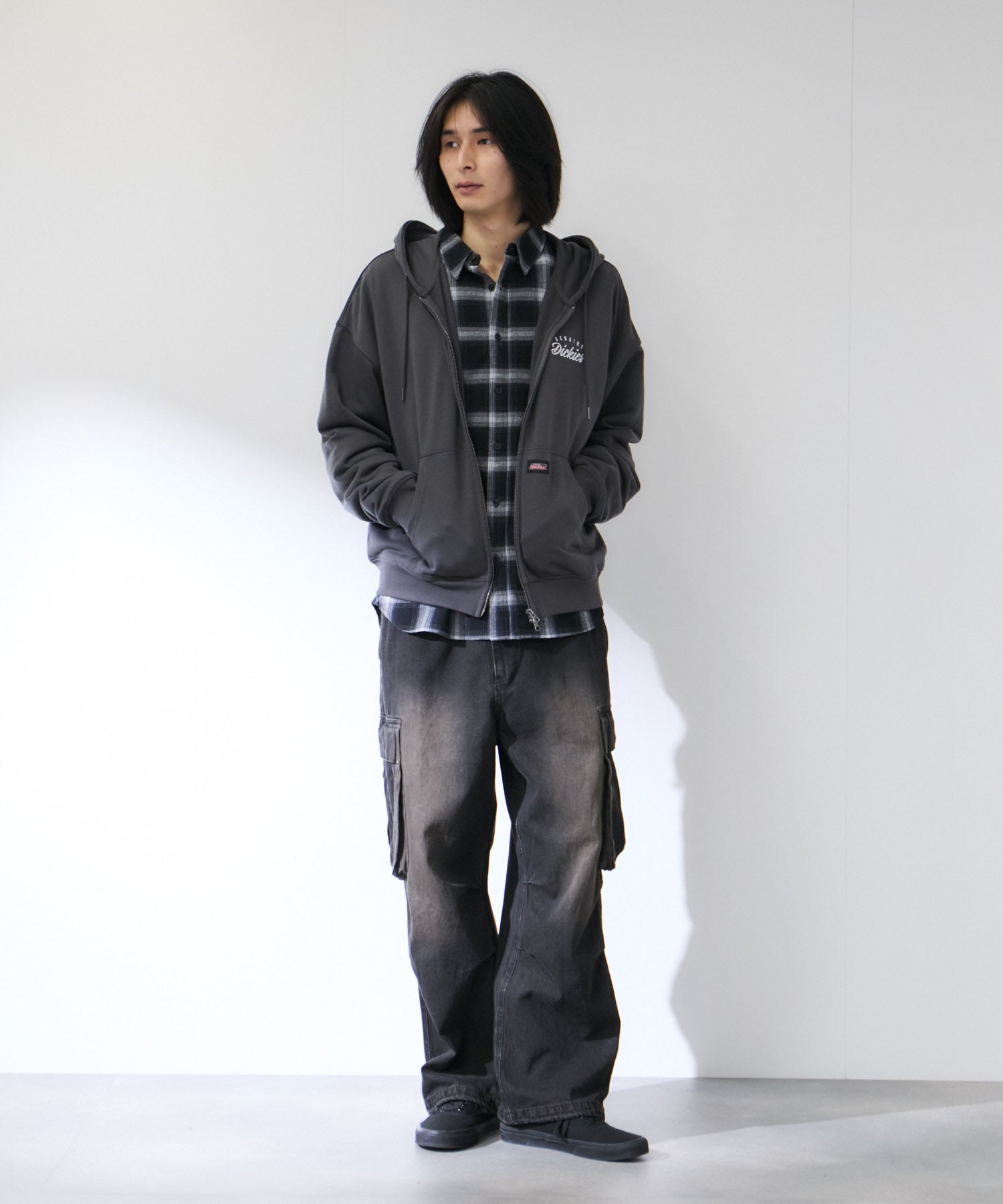 GENUINE Dickies ジップパーカー メンズ