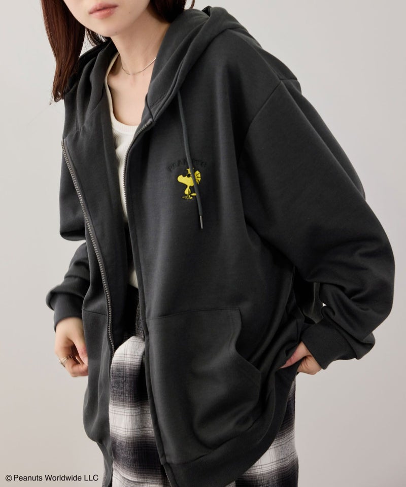 【別注デザイン】キャラクター刺繍ジップパーカー 【PEANUTS / BAYMAX / TOM & JERRY】商品画像-15
