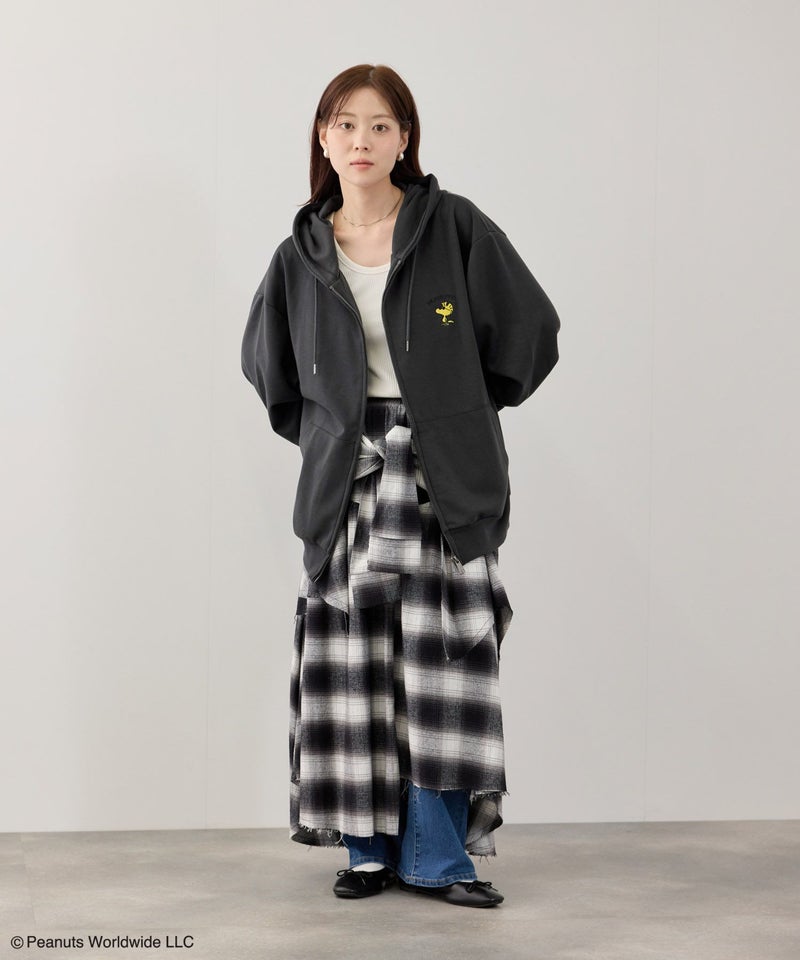 【別注デザイン】キャラクター刺繍ジップパーカー 【PEANUTS / BAYMAX / TOM & JERRY】商品画像-17