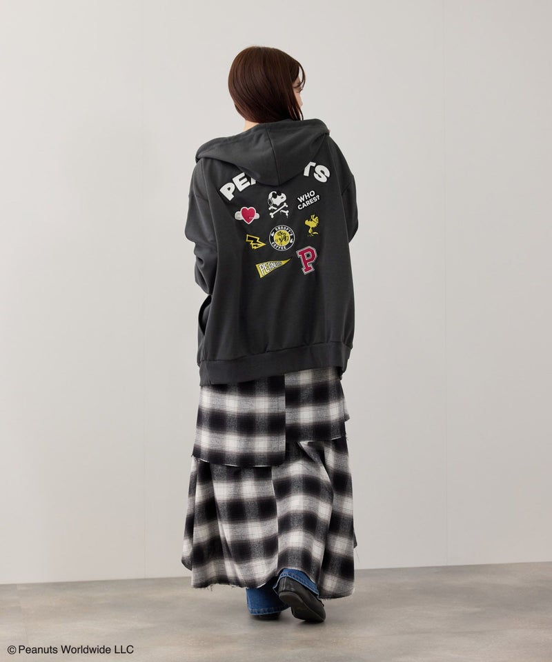 【別注デザイン】キャラクター刺繍ジップパーカー 【PEANUTS / BAYMAX / TOM & JERRY】商品画像-18