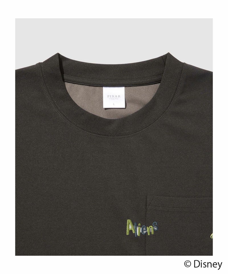 PIXAR ディズニー / ピクサー 『TOY STORY』 トイ・ストーリー ポケット刺繍Tシャツ メンズ商品画像-4