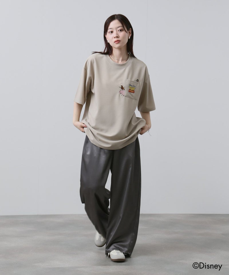 PIXAR ディズニー / ピクサー 『TOY STORY』 トイ・ストーリー ポケット刺繍Tシャツ メンズ商品画像-10