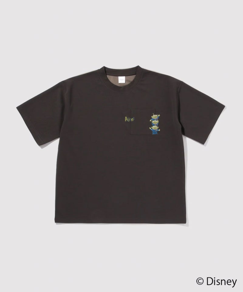 PIXAR ディズニー / ピクサー 『TOY STORY』 トイ・ストーリー ポケット刺繍Tシャツ メンズ商品画像-12