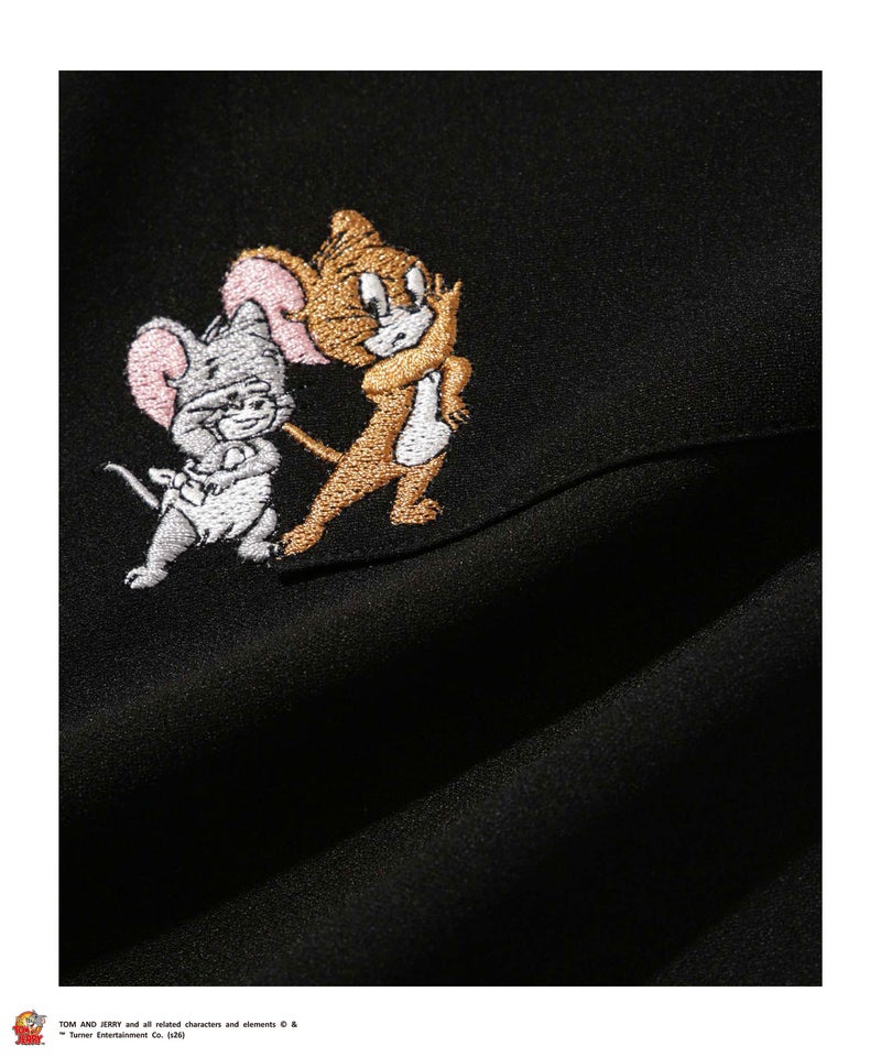 Tom and Jerry ポケット刺繍Tシャツ メンズ商品画像-6