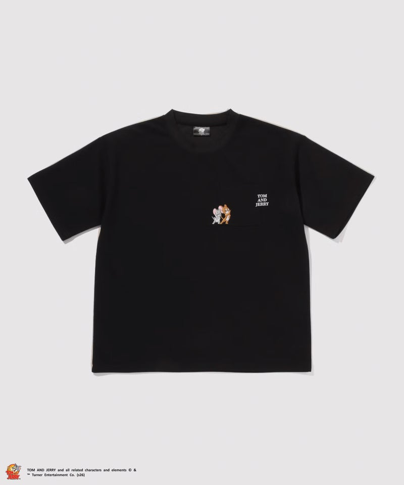 Tom and Jerry ポケット刺繍Tシャツ メンズ商品画像-20
