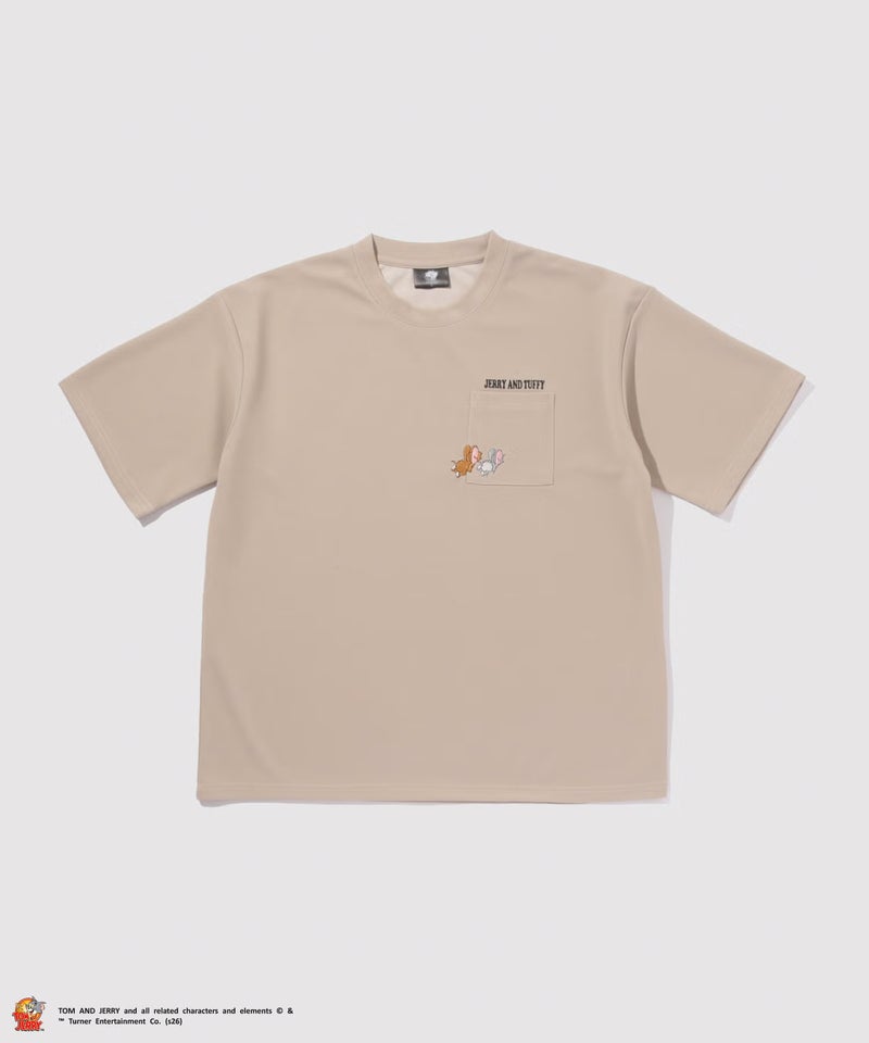 Tom and Jerry ポケット刺繍Tシャツ メンズ商品画像-23
