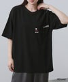 Disney 『ミッキーマウス』 / ポケット刺繍Tシャツ メンズ商品サムネイル-1