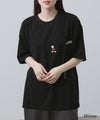 Disney 『ミッキーマウス』 / ポケット刺繍Tシャツ メンズ商品サムネイル-3