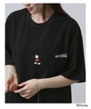 Disney 『ミッキーマウス』 / ポケット刺繍Tシャツ メンズ商品サムネイル-4
