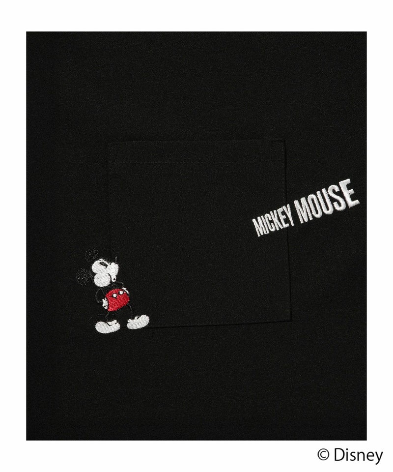 Disney 『ミッキーマウス』 / ポケット刺繍Tシャツ メンズ商品画像-7