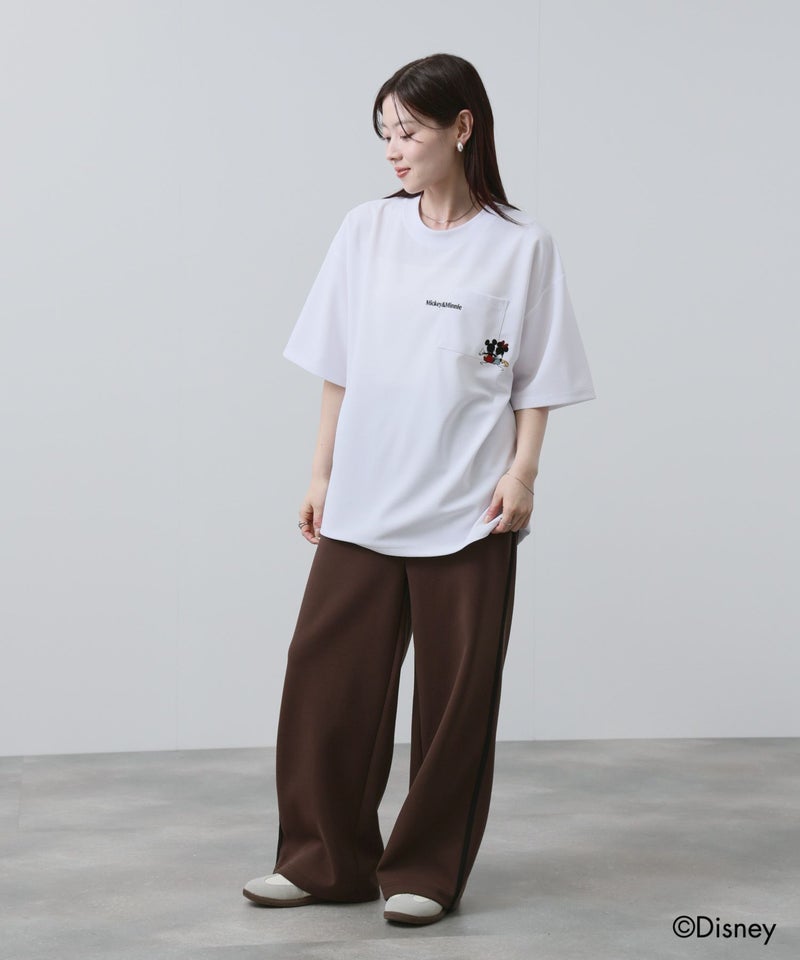 Disney 『ミッキーマウス』 / ポケット刺繍Tシャツ メンズ商品画像-11