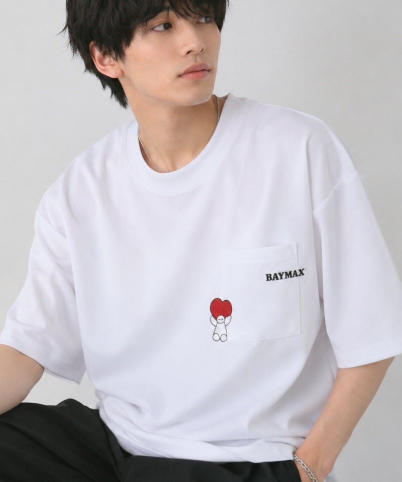 Disney 『ベイマックス』 / ポケット刺繍Tシャツ メンズ商品画像-2