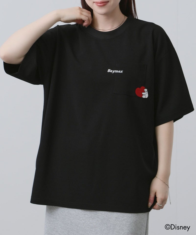 Disney 『ベイマックス』 / ポケット刺繍Tシャツ メンズ商品画像-3