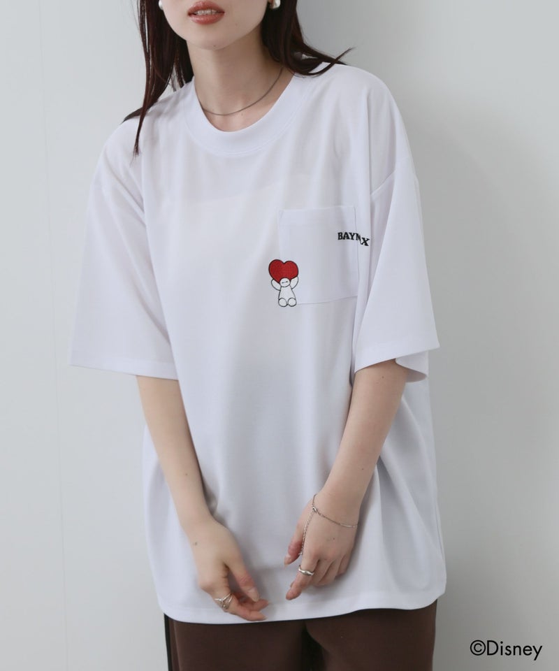 Disney 『ベイマックス』 / ポケット刺繍Tシャツ メンズ商品画像-7