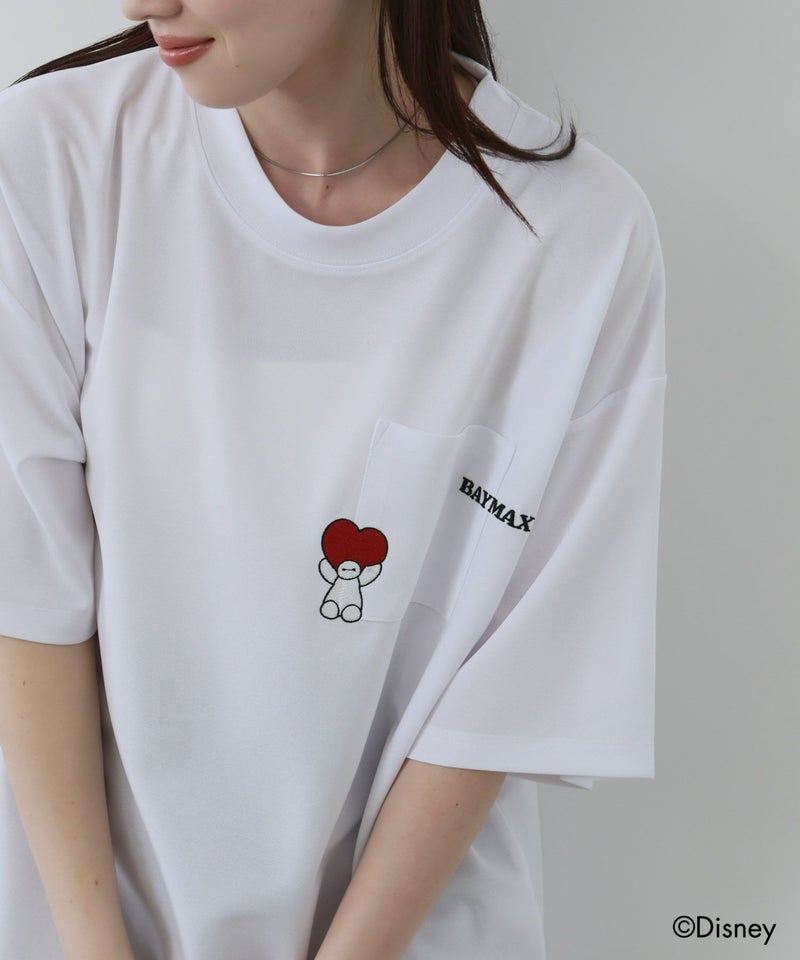 Disney 『ベイマックス』 / ポケット刺繍Tシャツ メンズ商品画像-8