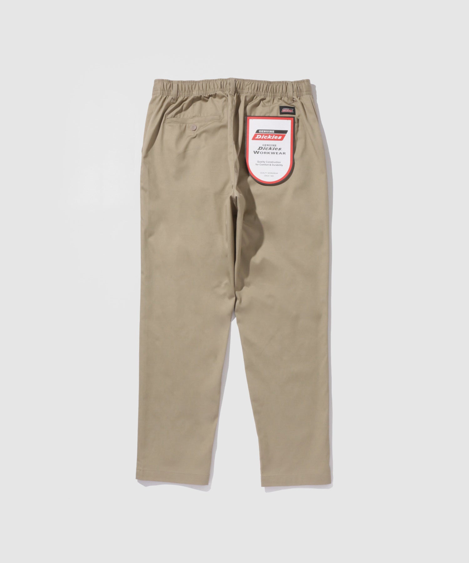 ワッジボーイツイルパンツ　ベージュ GENUINE Dickies ツイルイージーパンツ メンズ
