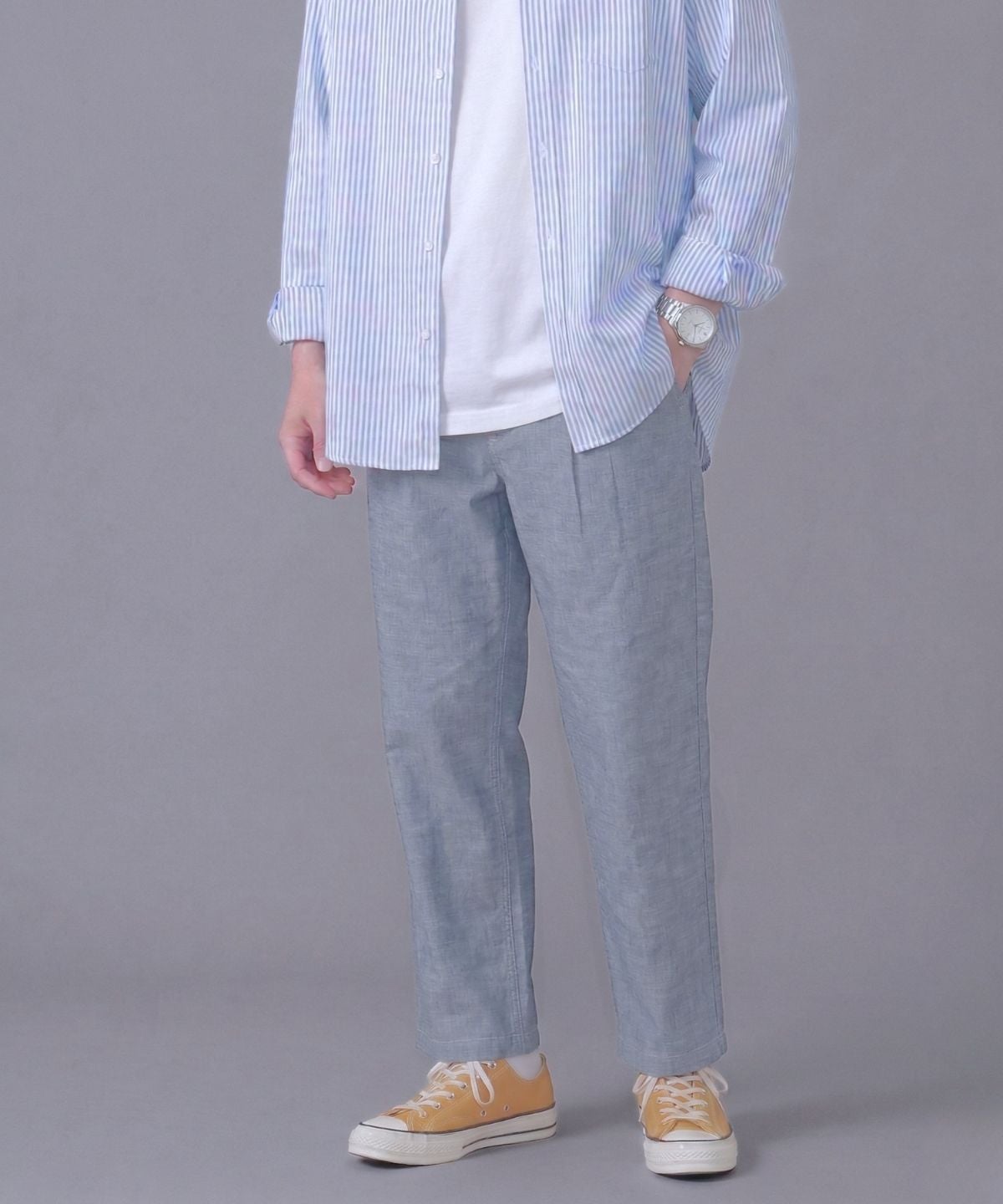 GENUINE Dickies シャンブレーイージーパンツ メンズ