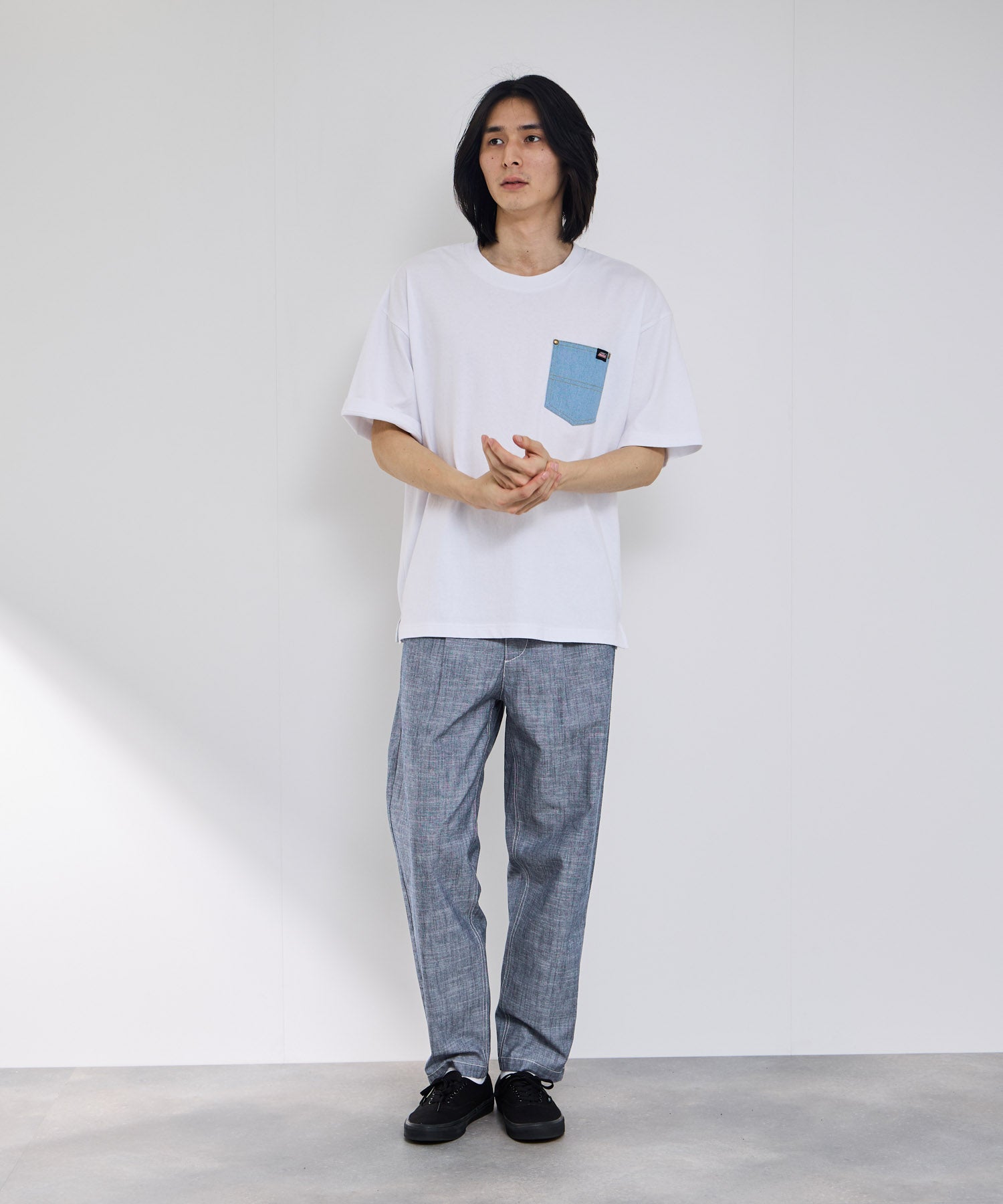 GENUINE Dickies シャンブレーイージーパンツ メンズ