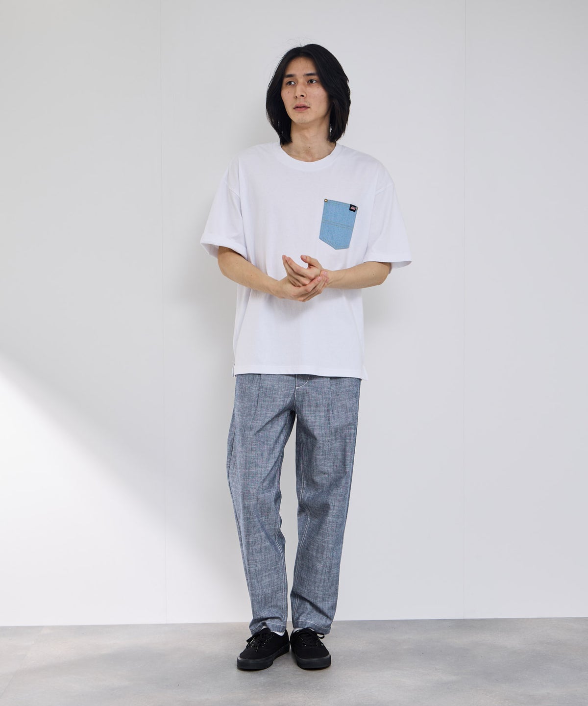 GENUINE Dickies シャンブレーイージーパンツ メンズ