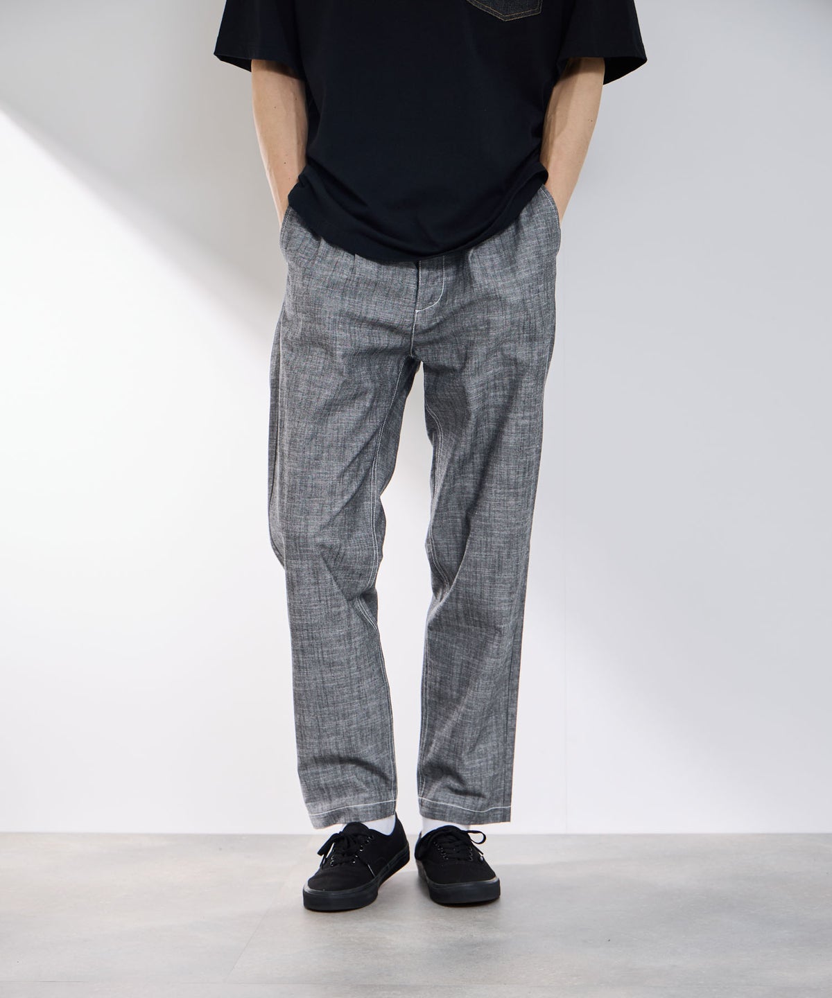 GENUINE Dickies シャンブレーイージーパンツ メンズ