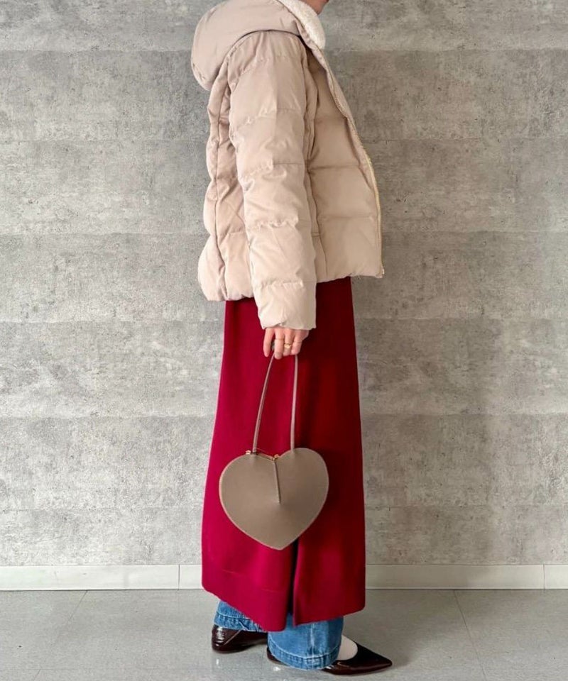 [期間限定価格]le.coeur blanc  ファーフードショートダウンコート レディース商品画像-4