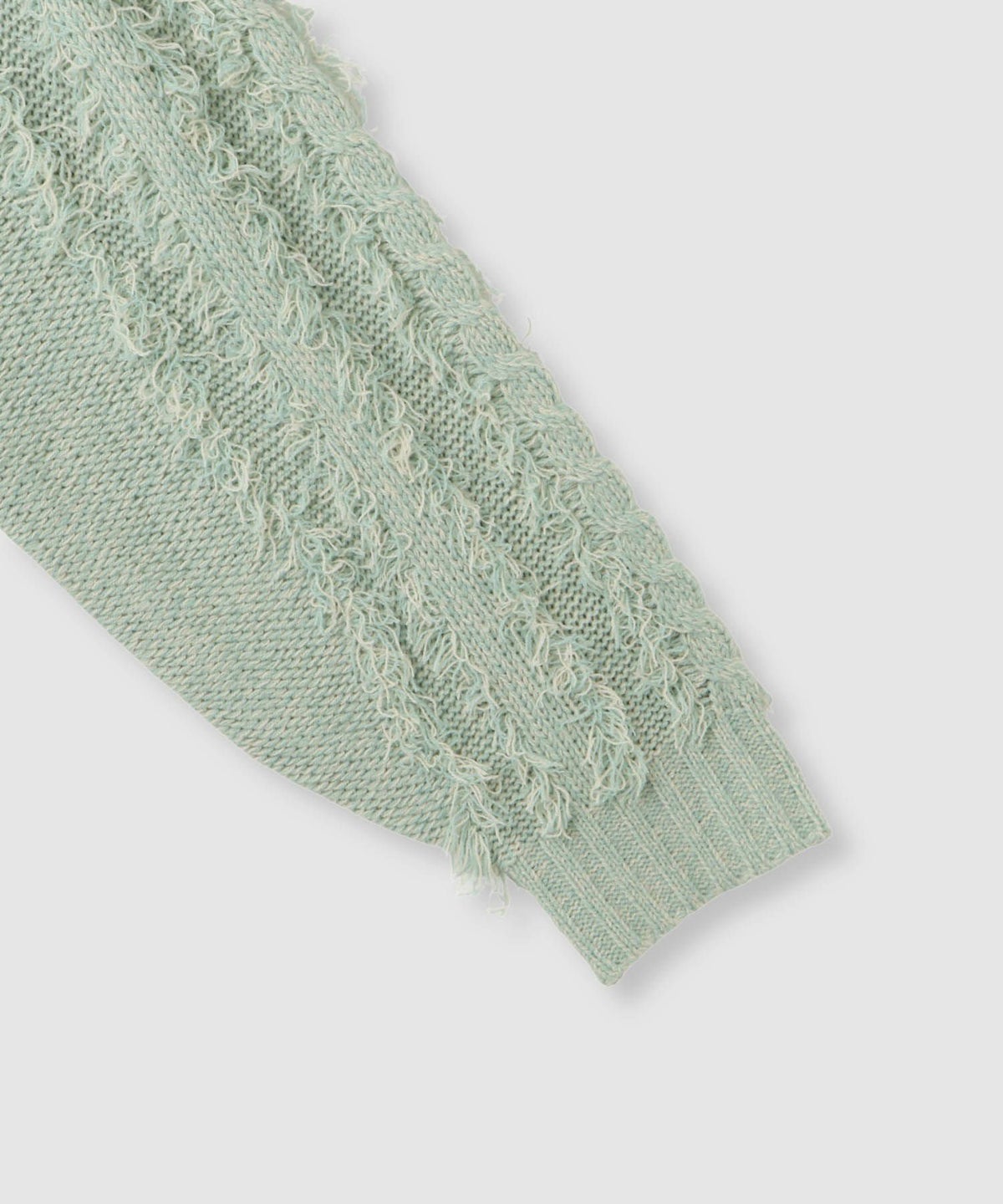 NAVY フリンジニットプルオーバー レディース