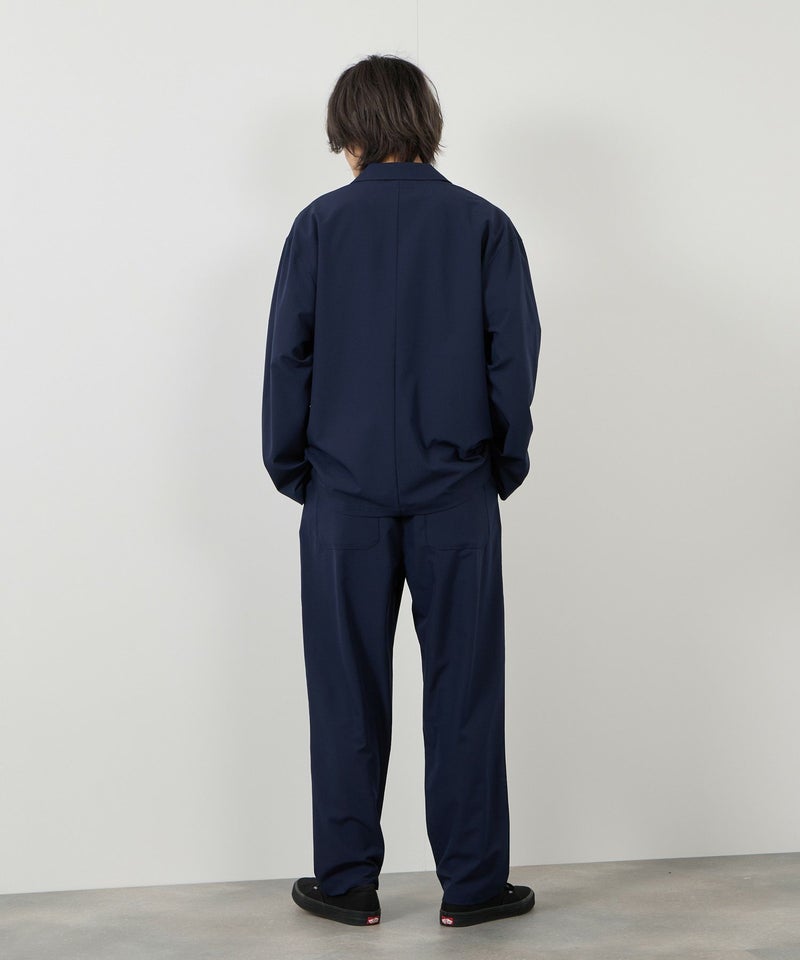 URBAN COLLECTION ポリリップストップ テーラードジャケット&イージーパンツ セットアップ メンズ商品画像-11