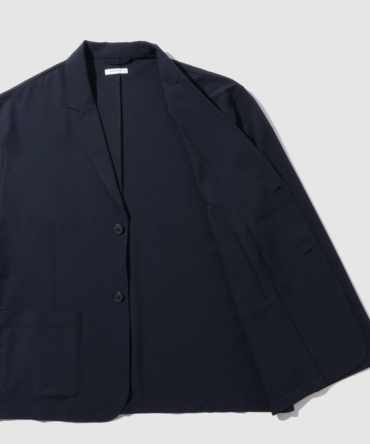 URBAN COLLECTION ポリリップストップ テーラードジャケット＆イージーパンツ セットアップ メンズ