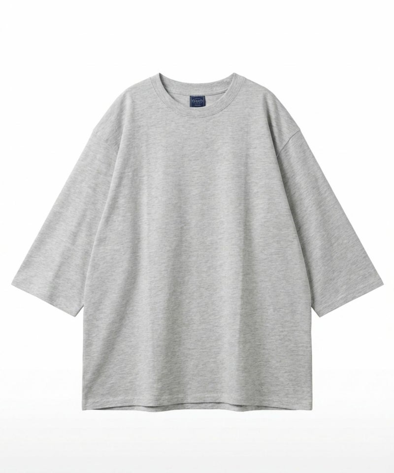 NAVY BCIコットン リラックスフィット 7分袖Tシャツ メンズ商品画像-10