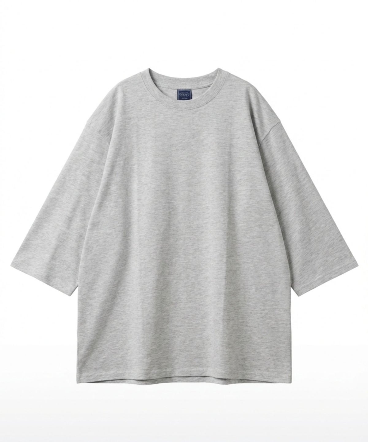 NAVY BCIコットン リラックスフィット 7分袖Tシャツ メンズ