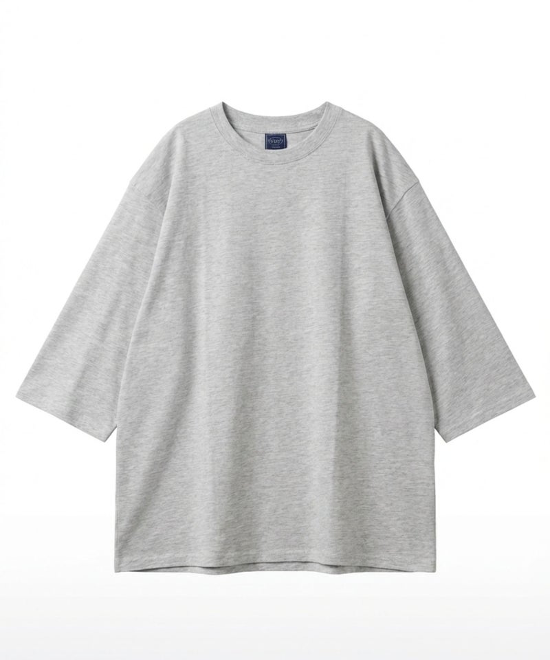 [期間限定価格]NAVY  BCIコットン リラックスフィット 7分袖Tシャツ メンズ商品画像-16