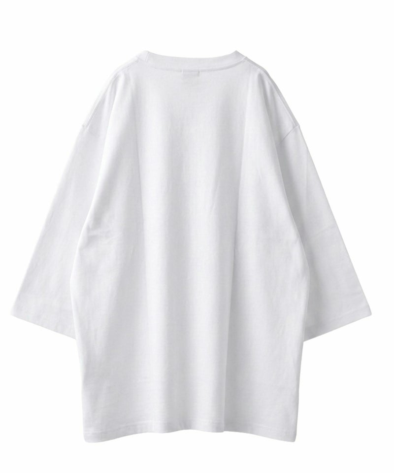 NAVY BCIコットン リラックスフィット 7分袖Tシャツ メンズ商品画像-17