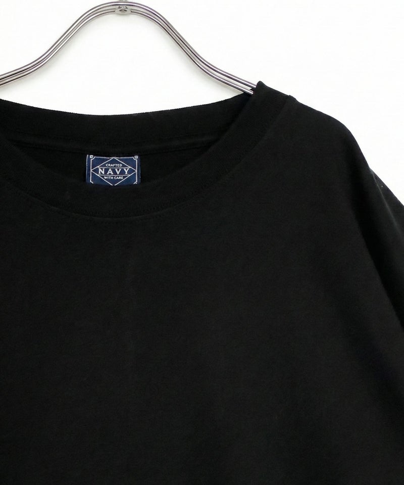 [期間限定価格]NAVY  BCIコットン リラックスフィット 7分袖Tシャツ メンズ商品画像-18