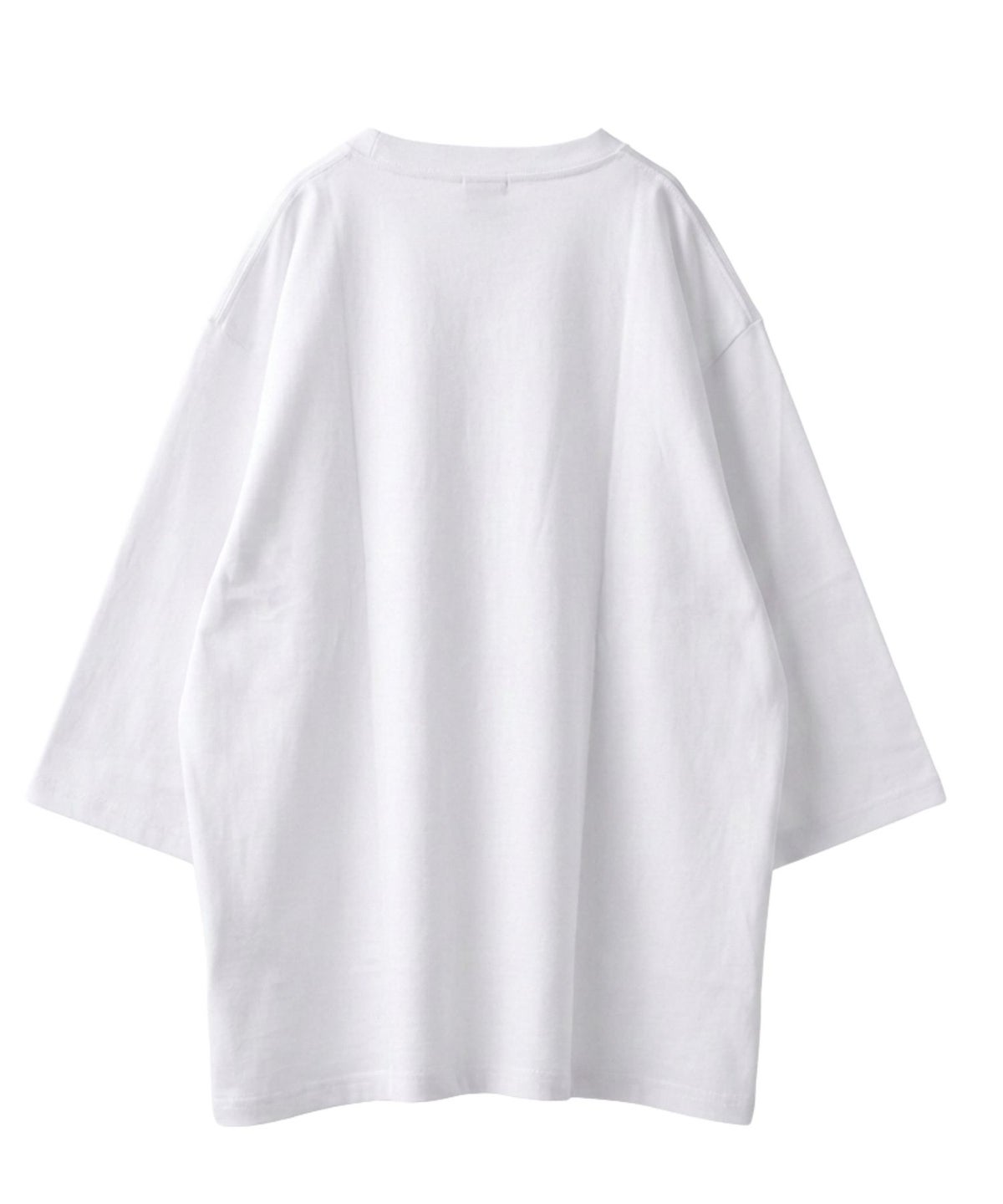 NAVY BCIコットン リラックスフィット 7分袖Tシャツ メンズ