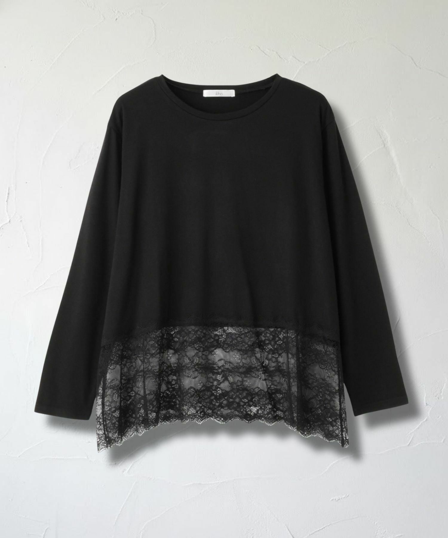 Idnes レースコンビカットソー レディース