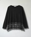 Idnes レースコンビカットソー レディース メール便 対応商品商品サムネイル-13