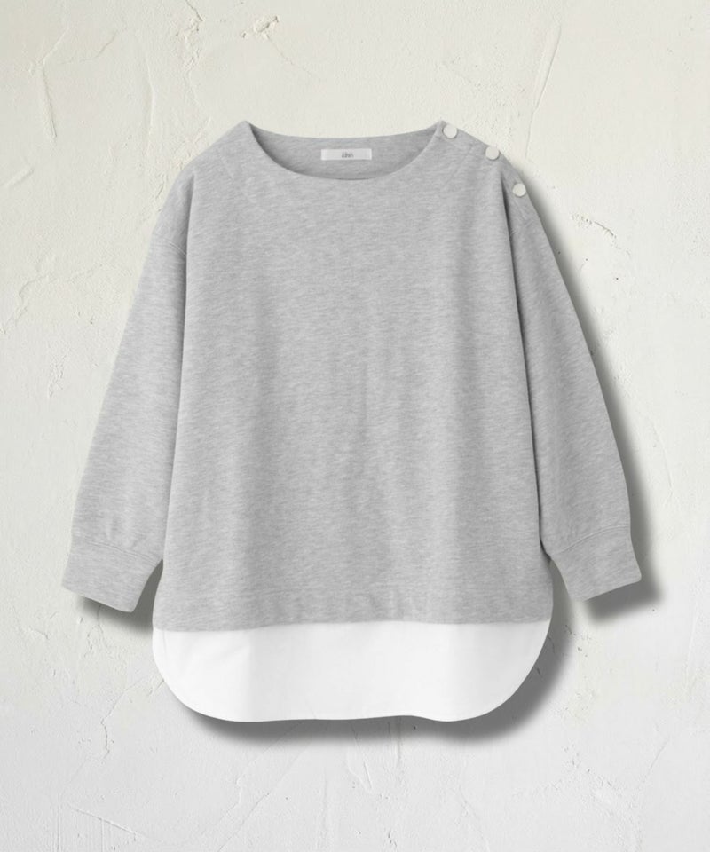 [期間限定価格]Idnes  レイヤードラメスウェット レディース商品画像-12