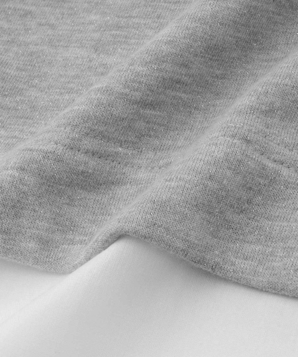 Idnes レイヤードラメスウェット レディース