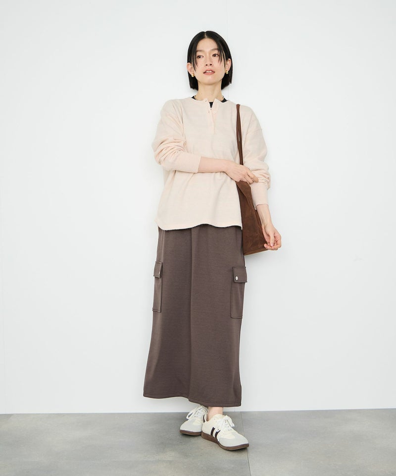 Idnes  ヘンリーネックニット レディース商品画像-9